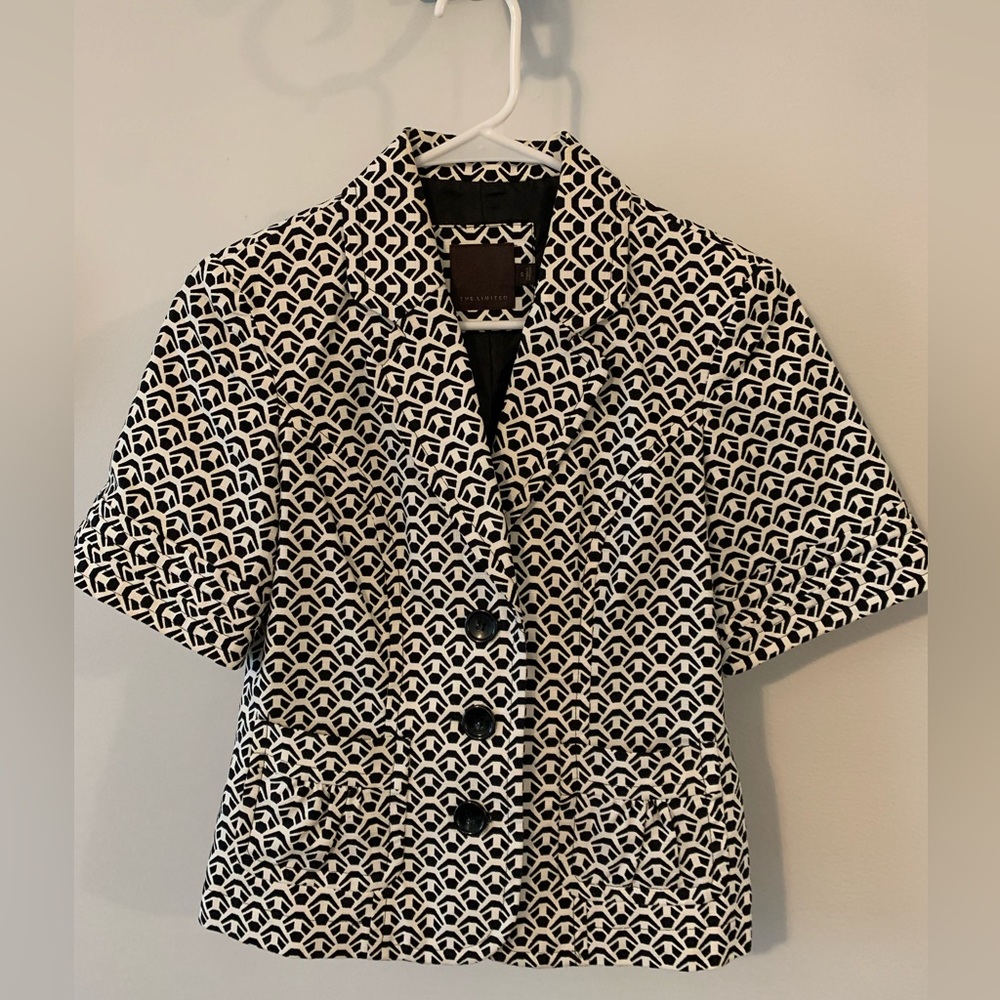 The Limited Short-sleeve Blazer Jacket Sz S Women’s